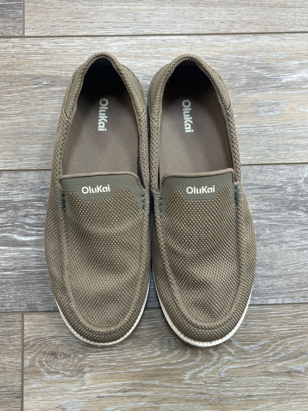 Olukai Kakaha Mesh Shoe Sz 9 Slip On Casual Vacation Beach Hawaii Cruise Summer